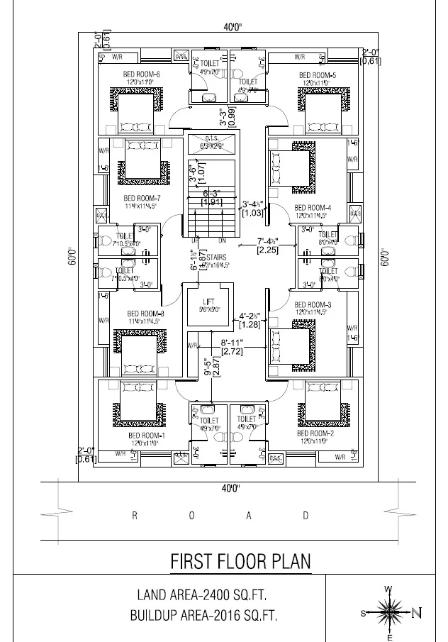 NS Stayza typical floor plan